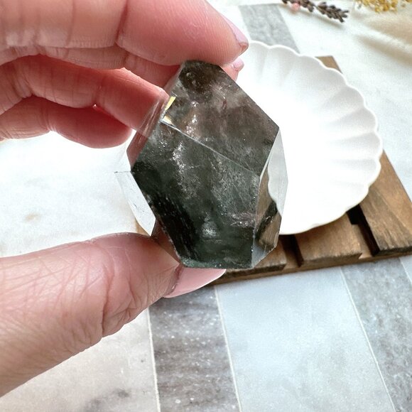 Small Garden Quartz Lodalite Free Form | Garden Quartz Gusher - Picture 8 of 10